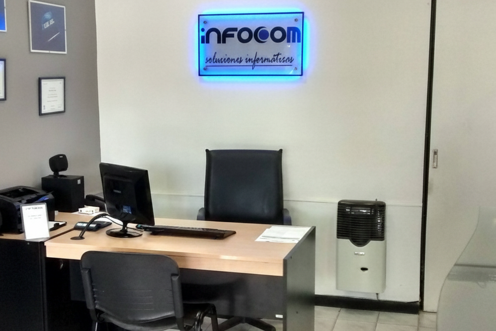 Interior Oficina INFOCOM